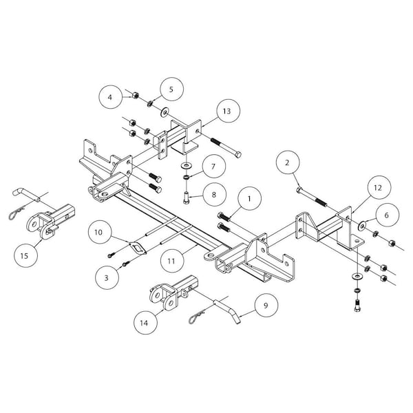 Roadmaster BASEPLATE DODGE RAM PICKUP1500 NO ECO DIESEL OR LARAMIE LTD MX 2.5 298-3 - main